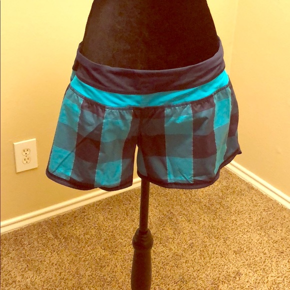 lululemon athletica Pants - Mad For Plaid! Sz 10 Lululemon Plaid Shorts
